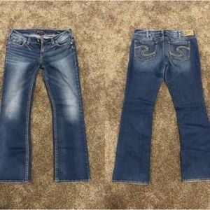 Silver Jeans - Suki Mid Slim Boot Super Stretch - size 33 length 33